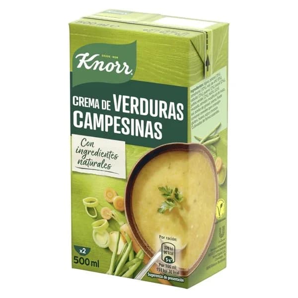 Crema de Verduras Campesinas 500ML - 0.5 l - Imagen del producto en Findit