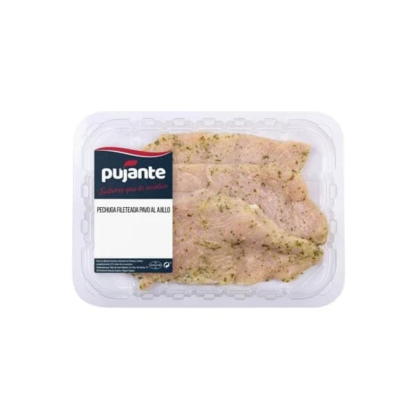 Pechuga de Pavo al Ajillo Bandeja €/KG - 1 ud - Imagen del producto en Findit