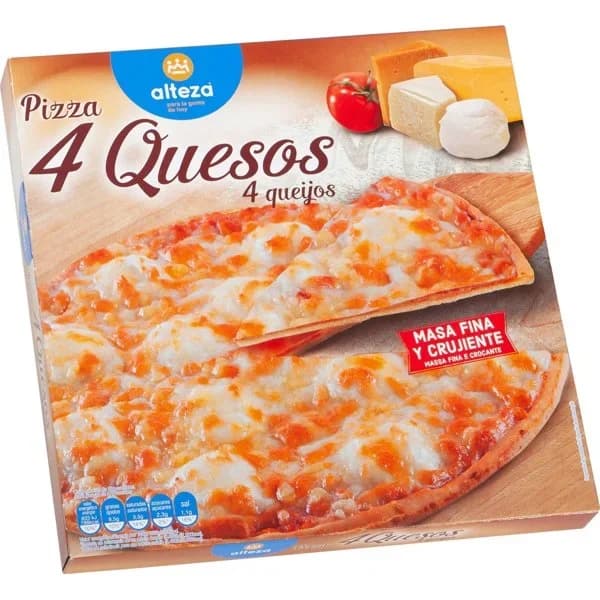 Pizza 4 Quesos Congelada 348G - 0.35 kg - Imagen del producto en Findit