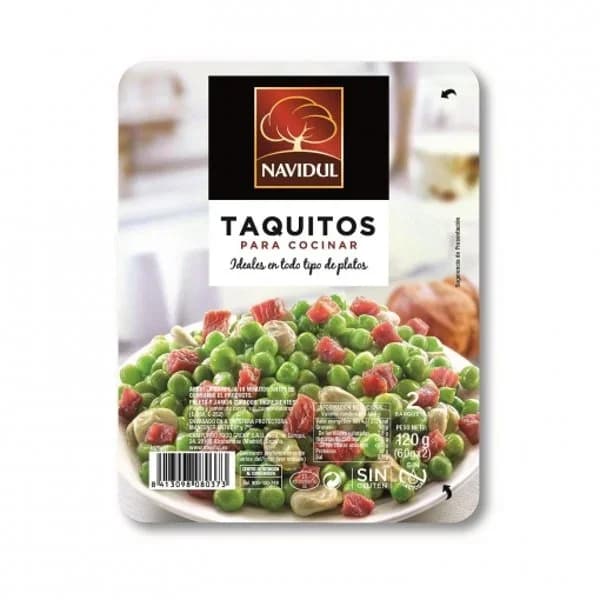 Taquitos de jamón serrano 120 g - 0.1 kg - Imagen del producto en Findit