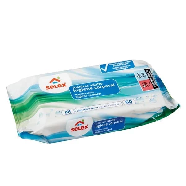 Toallita Húmeda Adulto 60UD - 1 ud - Imagen del producto en Findit