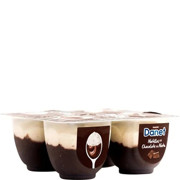 Natilla doble placer chocolate 4x100 g - 0.4 kg - Imagen del producto en Findit