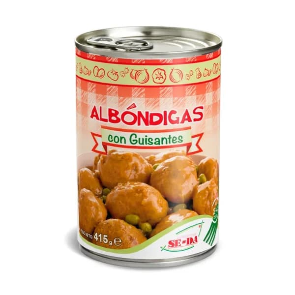 Albóndigas con Guisantes 415G - 0.42 kg - Imagen del producto en Findit