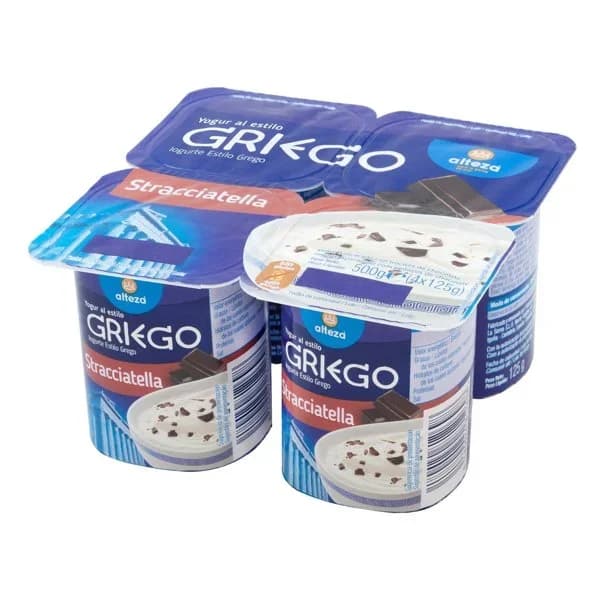 Yogur Griego Stracciatela 4UD - 1 ud - Imagen del producto en Findit