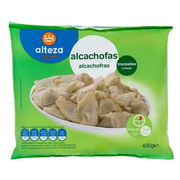 Alcachofa Troceada Congelada 400G - 0.4 kg - Imagen del producto en Findit