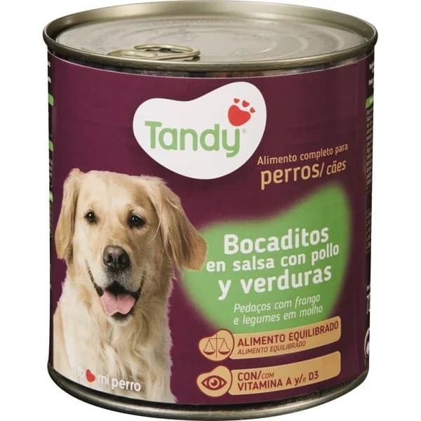 Comida Húmeda Perros Bocaditos Pollo y Verduras - 0.72 kg - Imagen del producto en Findit
