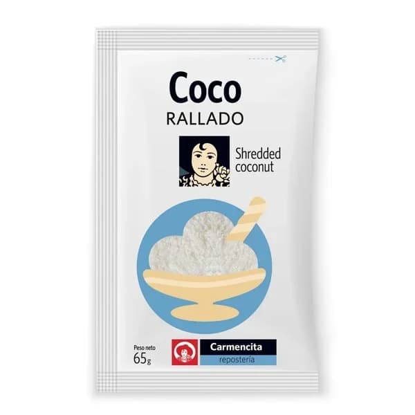 Coco Rallado 65G - 0.07 kg - Imagen del producto en Findit