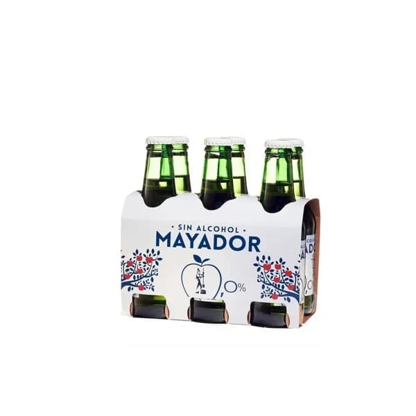 Sidra sin Alcohol Botellín 6 x 250ML - 1.5 l - Imagen del producto en Findit