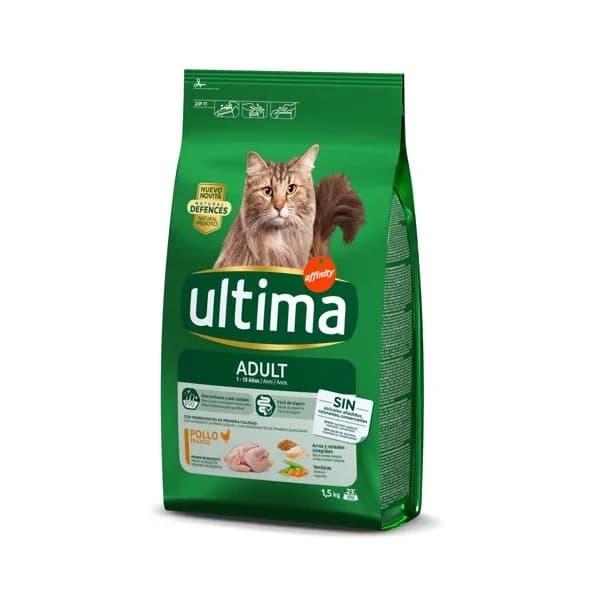 Comida Seca Gato Adulto Pollo 1,5KG - 1.5 kg - Imagen del producto en Findit
