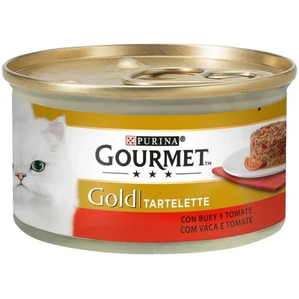 Comida Húmeda Gato Gourmet Gold Buey 85G - 0.09 kg - Imagen del producto en Findit