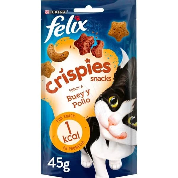 Snack Gato Felix Crispies Buey 45G - 0.05 kg - Imagen del producto en Findit