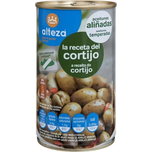 Aceituna Receta Cortijo 350G - 0.35 kg - Imagen del producto en Findit