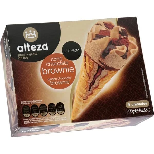 Helado Cono Choco Brownie - 0.44 ud - Imagen del producto en Findit