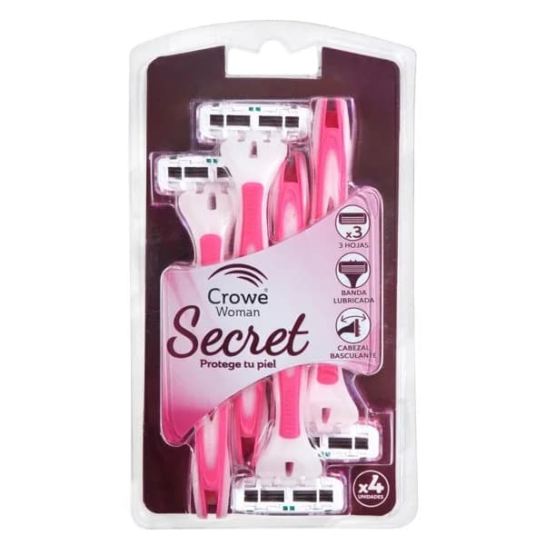 Maquinilla Desechable Woman Premium 4UD - 1 ud - Imagen del producto en Findit