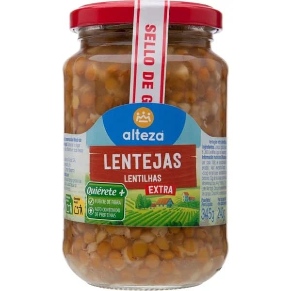 Lenteja Cocida 345G - 0.35 kg - Imagen del producto en Findit