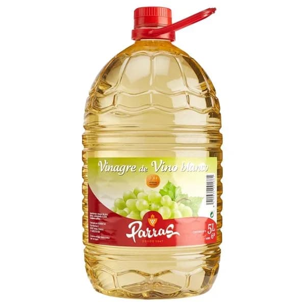 Vinagre de Vino Blanco Garrafa 5L - 4.99 l - Imagen del producto en Findit