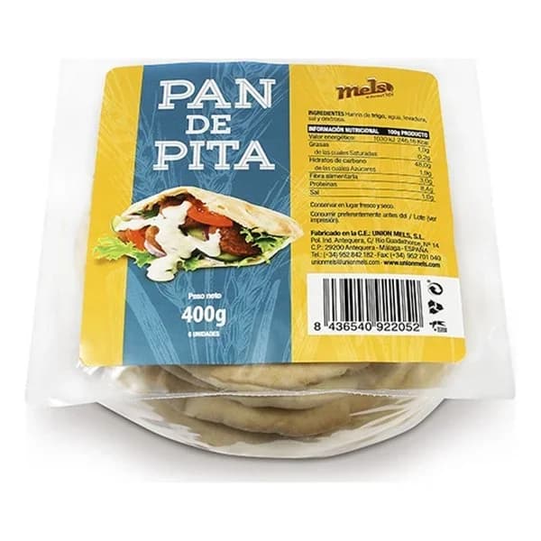 Pan de Pita 400G - 0.4 kg - Imagen del producto en Findit
