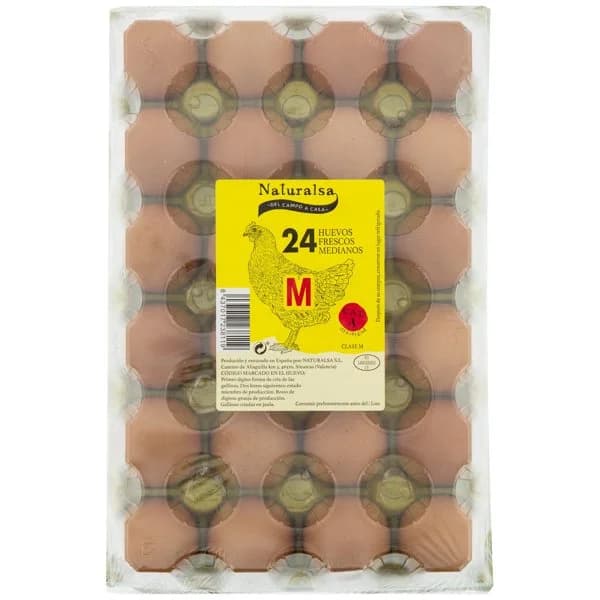 Huevos M 24UD - 1 ud - Imagen del producto en Findit