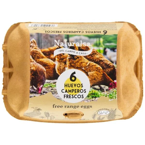 Huevos Camperos M/L 6UD - 1 ud - Imagen del producto en Findit