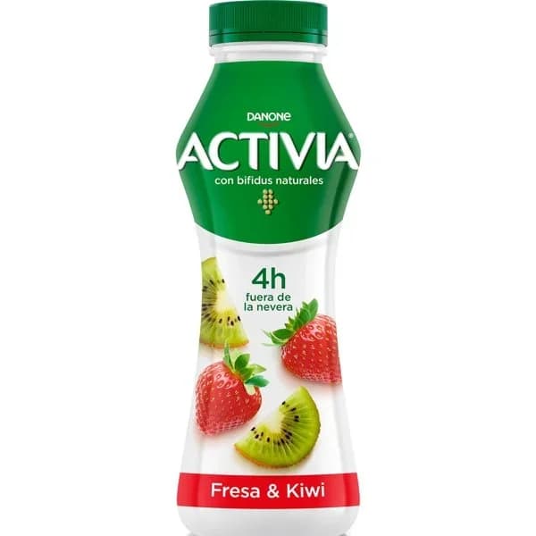 Yogur Líquido Activia Bífidus Fresa y Kiwi 280ML - 0.28 kg - Imagen del producto en Findit