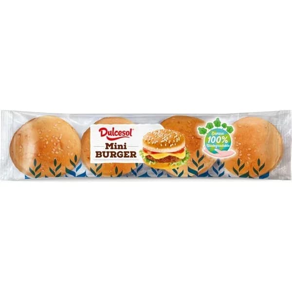 Panecillo Mini Burger 8UD - 0.19 kg - Imagen del producto en Findit