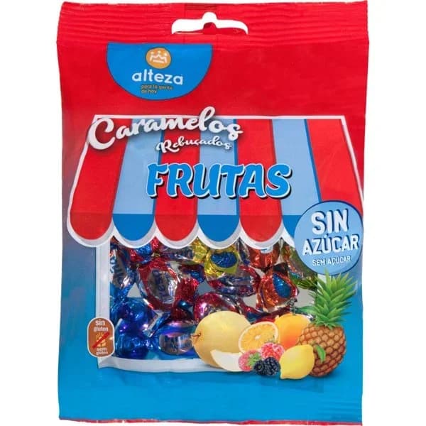 Caramelo Fruta sin Azúcar 90G - 0.09 kg - Imagen del producto en Findit