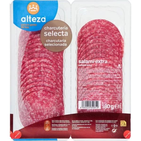 Salami Extra P-2 - 0.18 kg - Imagen del producto en Findit