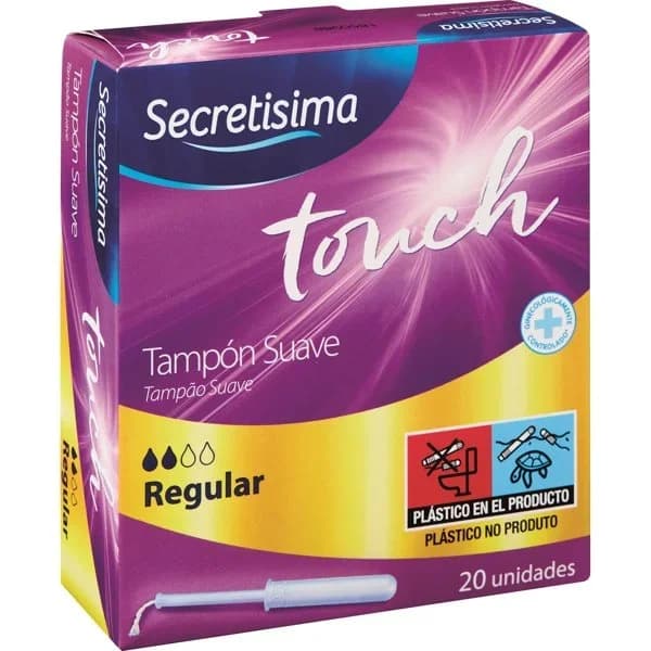 Tampón Regular con Aplicador 20UD - 1 ud - Imagen del producto en Findit