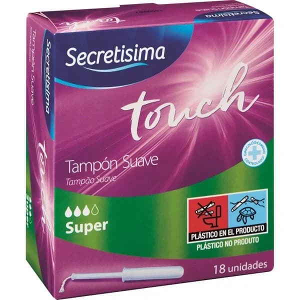 Tampón Super con Aplicador 18UD - 1 ud - Imagen del producto en Findit