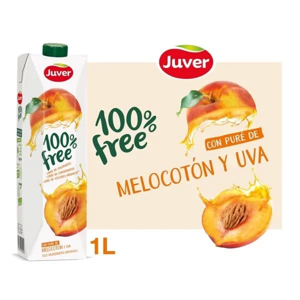 Zumo 100% Free Melocotón 1L - 1 l - Imagen del producto en Findit