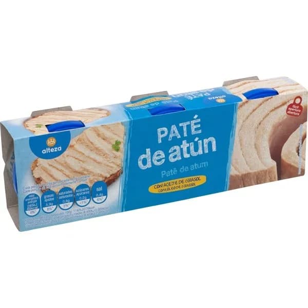 Pate de Atún P-3 - 0.23 kg - Imagen del producto en Findit
