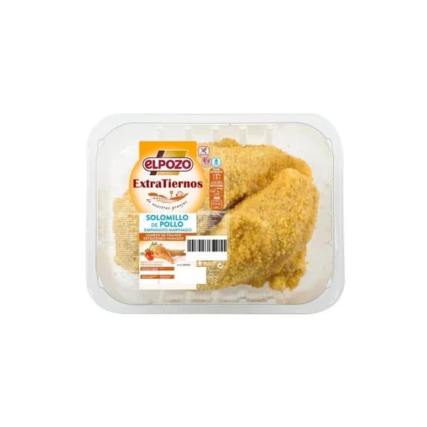 Solomillo Empanado de Pollo Bandeja 415G - 0.41 kg - Imagen del producto en Findit