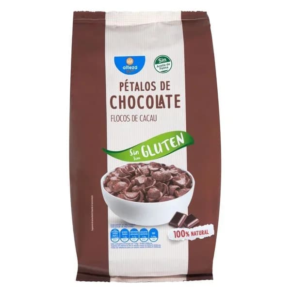 Cereales Pétalos de Chocolate Sin Gluten - 0.4 kg - Imagen del producto en Findit