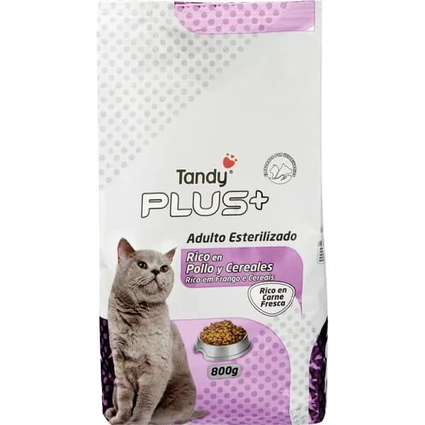 Comida Seca Gato Plus Esterilizado 800G - 0.8 kg - Imagen del producto en Findit