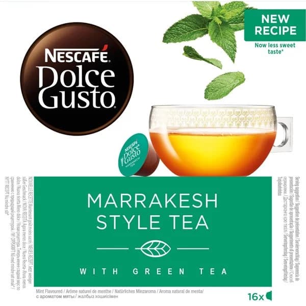 Té Marrakesh DOLCE GUSTO, caja 16 uds - 0.08 kg - Imagen del producto en Findit