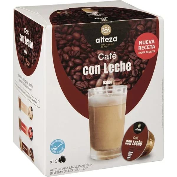 Café Cápsula Con Leche P-16 - 1 ud - Imagen del producto en Findit