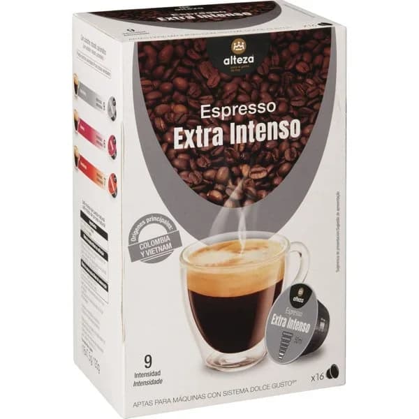 Café Cápsula DG Extra Intenso 16UD - 1 ud - Imagen del producto en Findit