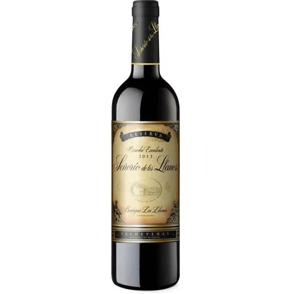 Vino Tinto Reserva SEÑORIO DE LOS LLANOS, botella 75 cl - 1 ud - Imagen del producto en Findit