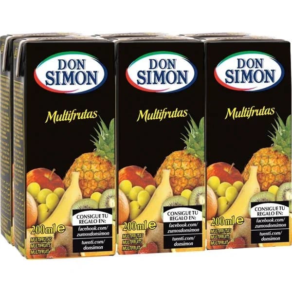 Néctar Multifruta 6 x 200ML - 1.11 l - Imagen del producto en Findit