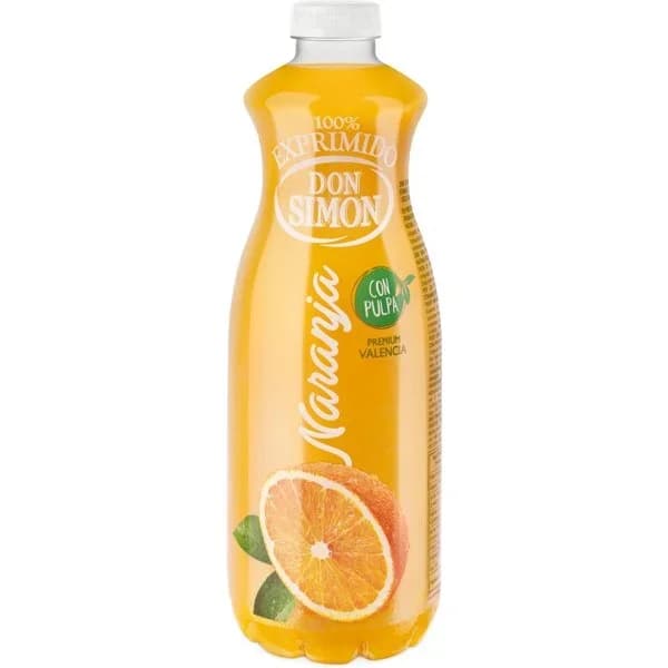 Zumo de naranja con pulpa Don Simón botella 1 l - 1 l - Imagen del producto en Findit