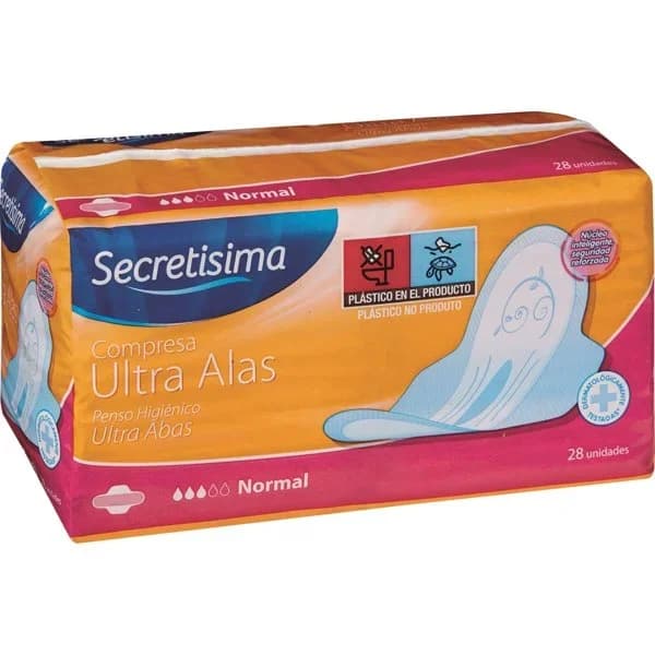Compresa Ultra Alas Normal 28UD - 1 ud - Imagen del producto en Findit