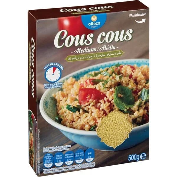 Cous Cous Mediano - 0.5 kg - Imagen del producto en Findit