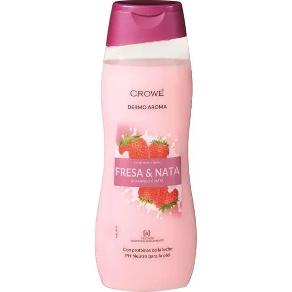 Gel de Ducha Fresa y Nata 750ML - 0.75 l - Imagen del producto en Findit