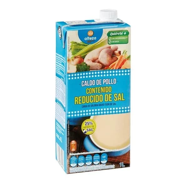 Caldo de Pollo Bajo en Sal Brik 1L - 1 l - Imagen del producto en Findit