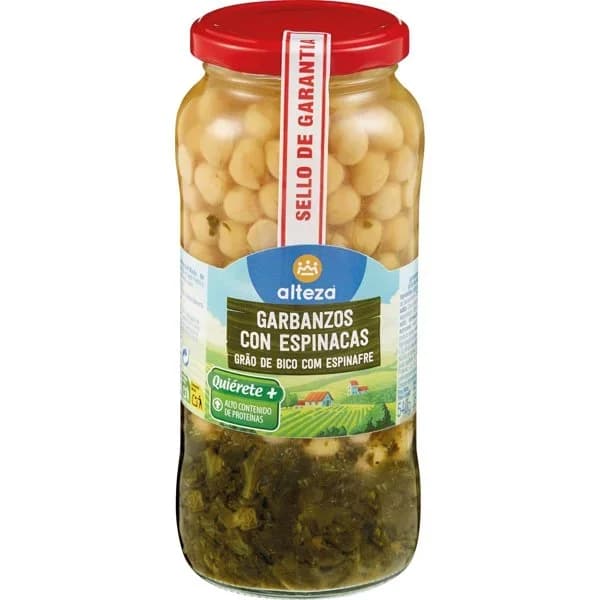 Garbanzos Con Espinacas - 0.54 kg - Imagen del producto en Findit