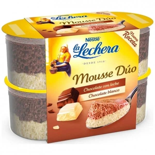 Mousse Duo Choco Leche y Choco Blanco - 0.24 kg - Imagen del producto en Findit