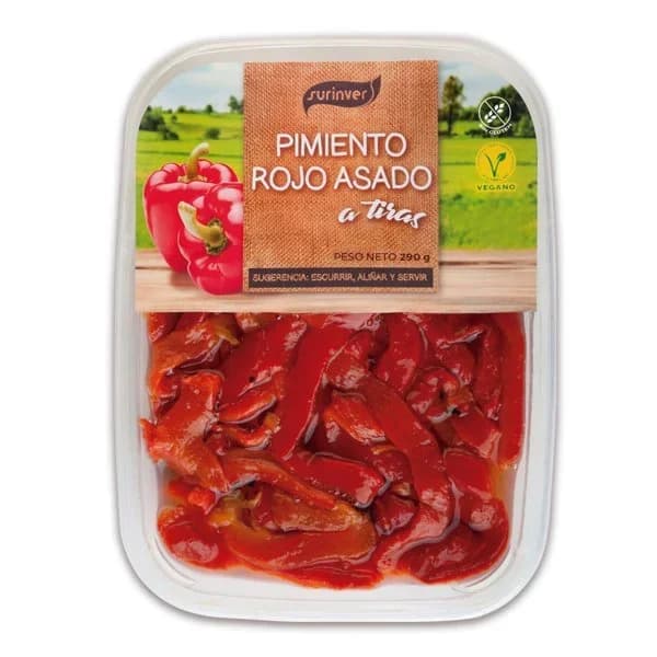 Tiras de Pimiento Asado 290G - 0.25 kg - Imagen del producto en Findit