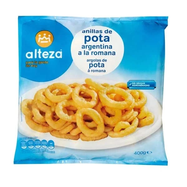 Anillas de Pota a la Romana - 0.4 kg - Imagen del producto en Findit