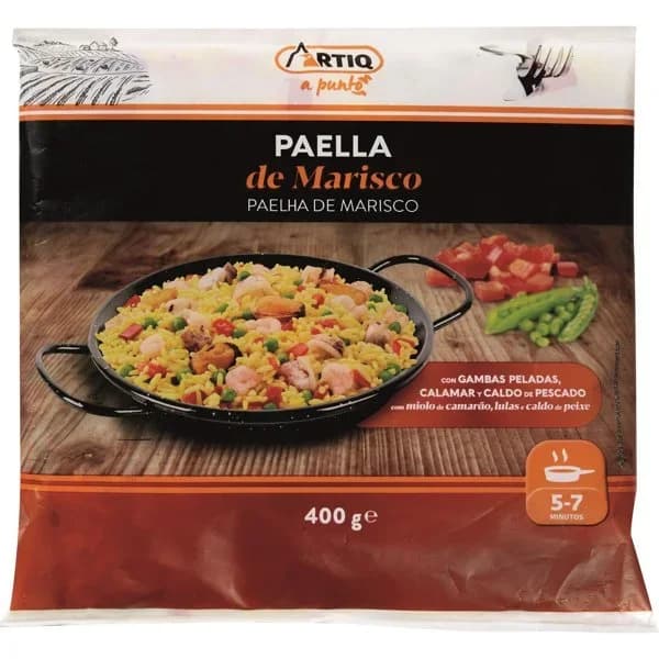 Paella de Marisco - 0.4 kg - Imagen del producto en Findit