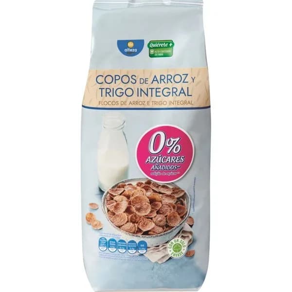 Copos de Arroz y Trigo Integral 0% 500G - 0.5 kg - Imagen del producto en Findit